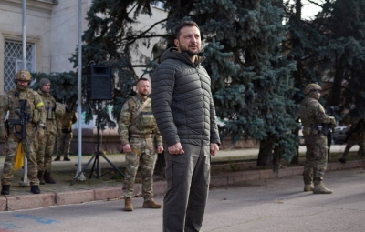 Υποκρίνεται ετοιμότητα για ειρήνη ο Zelensky από την Kherson ενώ οι ρώσοι προελαύνουν προς το Ugledar στο Donetsk