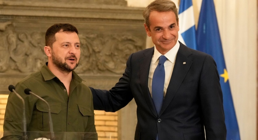 Crime of ND the deadly alliance with Ukraine - Zelensky in Greece (16/11) to obtain Patriot, S-300, and Mirage - Russia’s anger