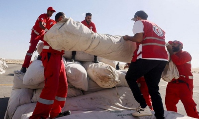 Ρωσία: Ειδικό αεροσκάφος παρέδωσε 25 τόνους ανθρωπιστικής βοήθειας για τους Παλαιστίνιους της Γάζας