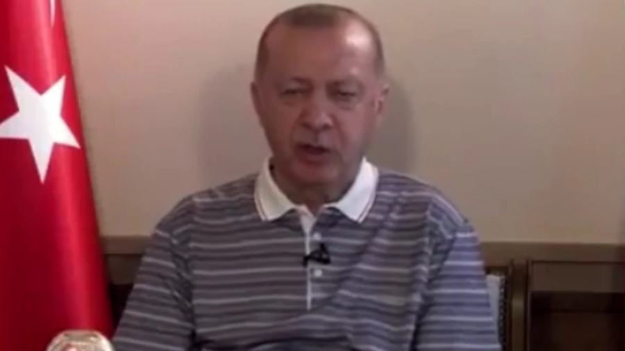 Σάλος στην Τουρκία με το βίντεο Erdogan που τον δείχνει πολύ κουρασμένο, έτοιμο να... κοιμηθεί καθώς μιλάει