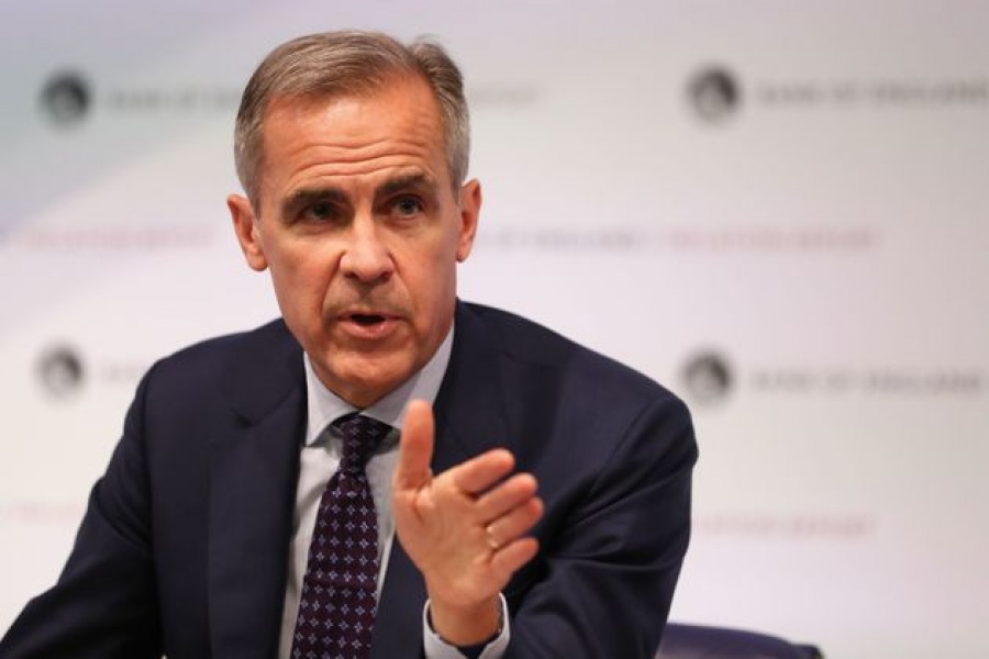 Carney (BoE): Το σοκ του Brexit θα πλήξει τη στερλίνα και την ανάπτυξη βραχυπρόθεσμα