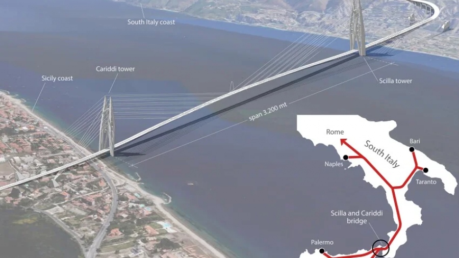 Το μεγάλο κόλπο της Meloni – Βαφτίζει στρατιωτική δαπάνη τη γέφυρα προς τη Σικελία, την «μετρά» στο στόχο για το ΝΑΤΟ