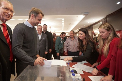 Στις εκλογές για τη νέα διοίκηση της Παγκρητίου Ένωσης στην Αθήνα ο  Μητσοτάκης – Τι δήλωσε