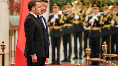 Στην Κίνα ο Macron - Πρόταση για μορατόριουμ των επιθέσεων της Ρωσίας στις ενεργειακές υποδομές της Ουκρανίας