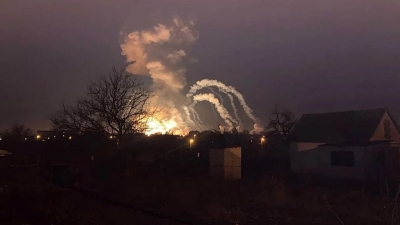 Ρωσική πυραυλική επίθεση: Έπληξαν αποθήκες με σημαντικά πυρομαχικά στο Pavlohrad