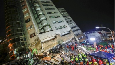 Ταϊβάν: Στους 10 οι νεκροί, στους 58 οι αγνοούμενοι από τα 6,4 Ρίχτερ – Συνεχείς οι μετασεισμοί