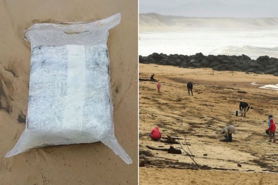 Πακέτα κοκαΐνης«ξεβράζονται» σε παραλίες στα νοτιοδυτικά της Γαλλίας