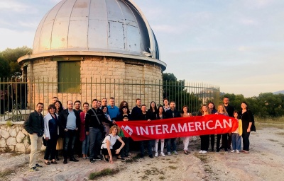 Οι εργαζόμενοι της INTERAMERICAN στο Αστεροσκοπείο Αθηνών