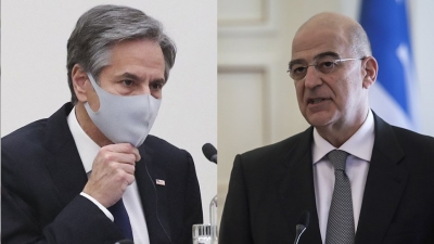 Δένδιας μετά τη συνάντηση με Blinken: Στις ΗΠΑ έχουν αντιληφθεί ότι η Τουρκία είναι ένας ιδιόρρυθμος εταίρος