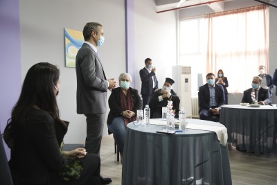 Το Θεραπευτήριο Χρόνιων Παθήσεων «Ο Άγιος Παντελεήμων», στη Θεσσαλονίκη επισκέφθηκε ο Κυριάκος Μητσοτάκης