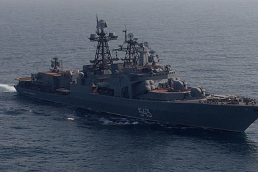 Νέα εξέλιξη: Ρωσικό καταδρομικό και φρεγάτα εισήλθαν στην Ερυθρά Θάλασσα