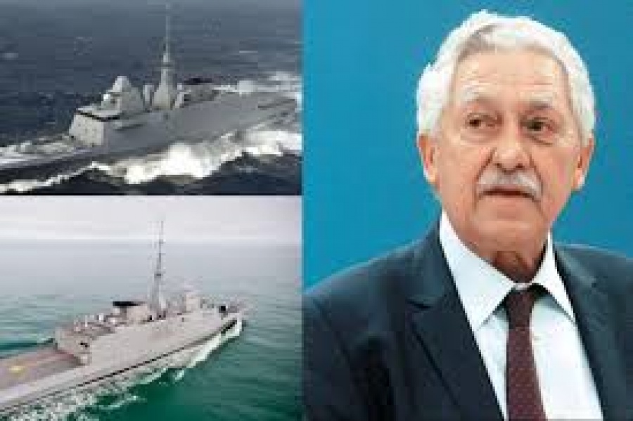 Υπαρκτό ακόμα το θέμα του leasing των γαλλικών φρεγατών επιμένει ο Κουβέλης!