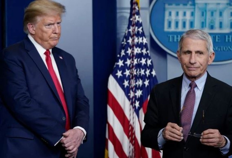 Trump: Fake news ο αριθμός των νεκρών από Covid στις ΗΠΑ – Τι απαντά ο Fauci