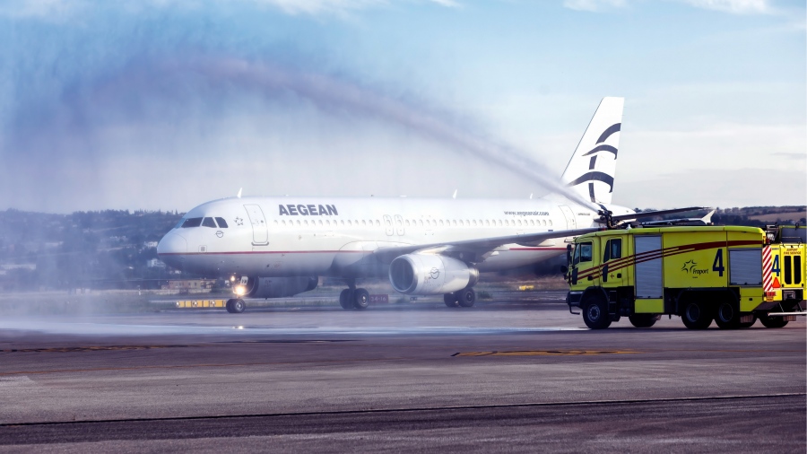 AEGEAN: Ακόμα ένα νέο δρομολόγιο της «έκανε πρεμιέρα» συνδέοντας απευθείας τη Θεσσαλονίκη με τη Βενετία