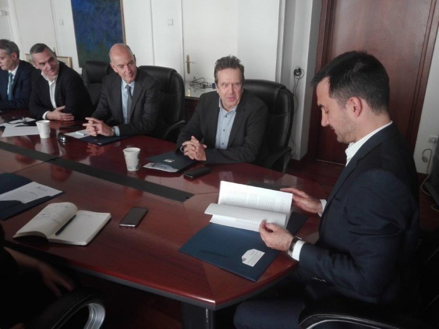 ΕΣΕΕ: Προτάσεις για αναβάθμιση του εμπορίου - Συνάντηση με Χαρίτση