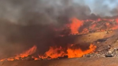 Κρήτη: Πυρκαγιά στον ΧΥΤΑ Αγίου Νικολάου - Μήνυμα του 112 για τους καπνούς