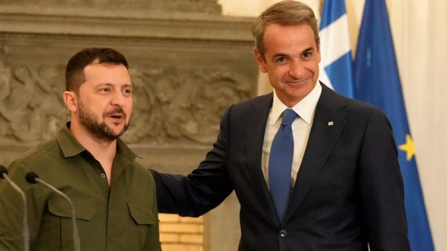 Σιγή ιχθύος από την κυβέρνηση, αλλά λαλίστατος ο Zelensky - Έδωσε στη...φόρα την επικοινωνία του με τον Μητσοτάκη και...μυστικές συμφωνίες