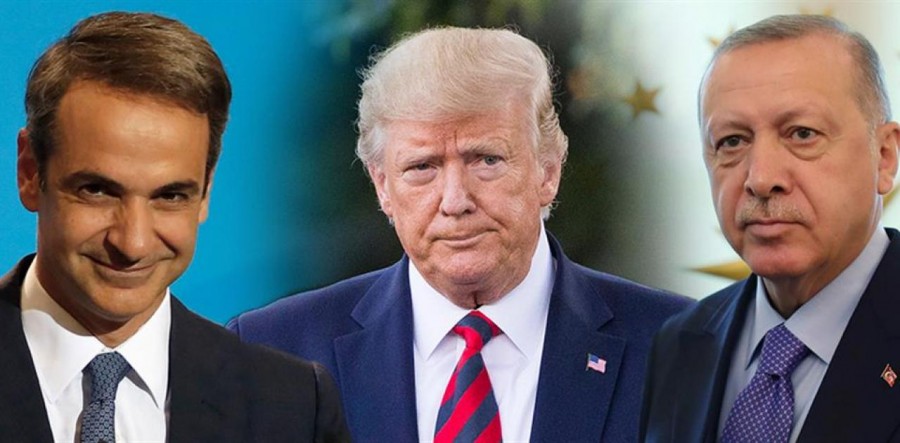 Νέο τηλεφώνημα Trump σε Μητσοτάκη μετά την επικοινωνία με Erdogan - Ζήτησε αποκλιμάκωση της έντασης - NAVTEX από Τουρκία και αερομαχίες με ελληνικά F16