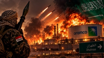 Houthis warn: Abandon Aramco - A fiery hell is coming to Saudi Arabia's energy heart