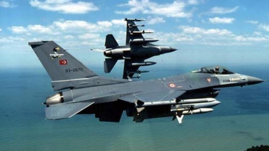 Υπερπτήση και αναχαίτιση τουρκικών F-16 πάνω από τη νήσο Παναγιά