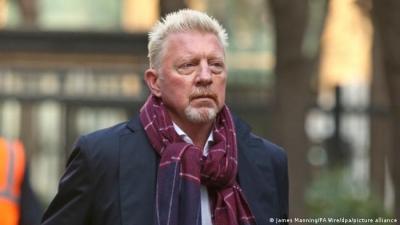 Ο κορυφαίος Γερμανός τενίστας Boris Becker καταδικάστηκε σε 2,5 φυλάκιση επειδή απέκρυψε περιουσιακά στοιχεία