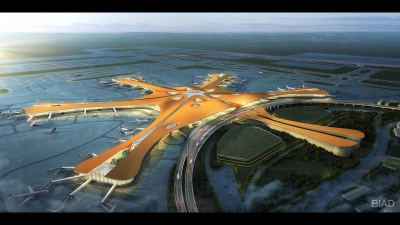 Άνοιξε τις πύλες του και εντυπωσιάζει το νέο διεθνές αεροδρόμιο του Πεκίνου