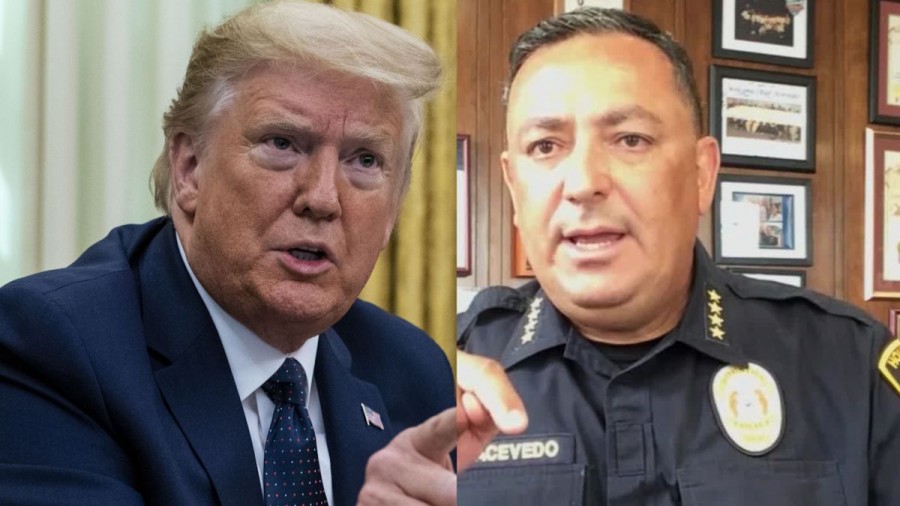 Αρχηγός αστυνομίας του Χιούστον προς Trump: Βούλωσέ το, δεν είσαι σε ριάλιτι