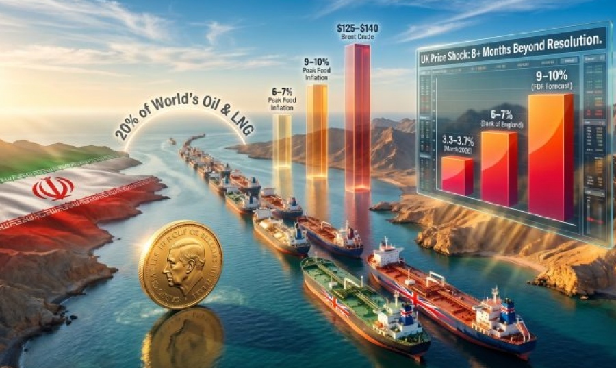 Hormuz chokehold: Permanent inflationary shock through 2027 as energy crisis and demand destruction stifle global economies