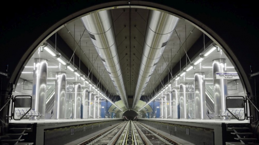 ΑΒΑΞ: H «Αθηνά» κάλυψε το 60% της διαδρομής της, στη γραμμή 4 του Mετρό της Αθήνας