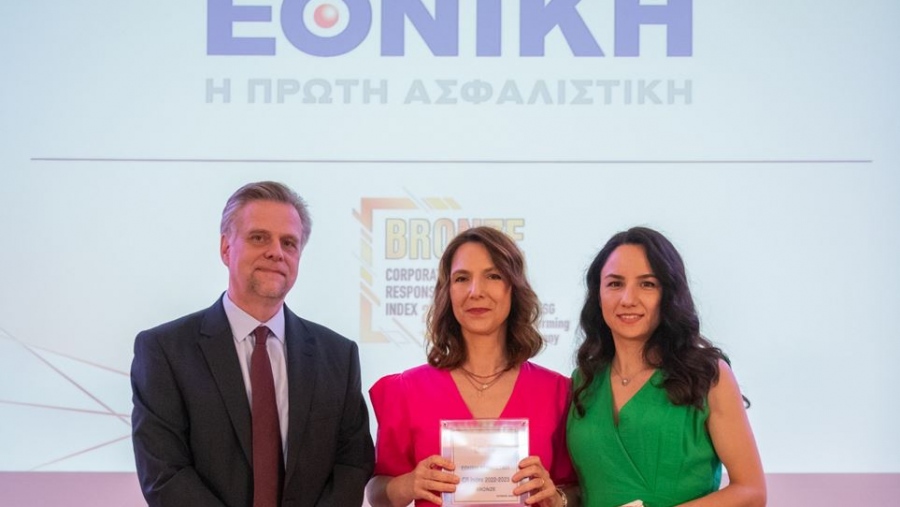 Η Εθνική Ασφαλιστική διακρίθηκε για τις υψηλές ESG επιδόσεις της