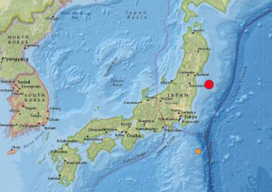 Ιαπωνία: 24 τραυματίες και διακοπές ρεύματος από τον ισχυρό σεισμό των 7,3 Ρίχτερ