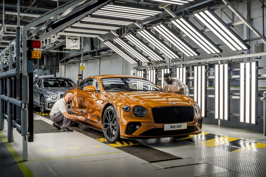 Bentley: Αύξηση κατά 50% στις παραγγελίες το 2021 με ώθηση από την κινεζική ζήτηση