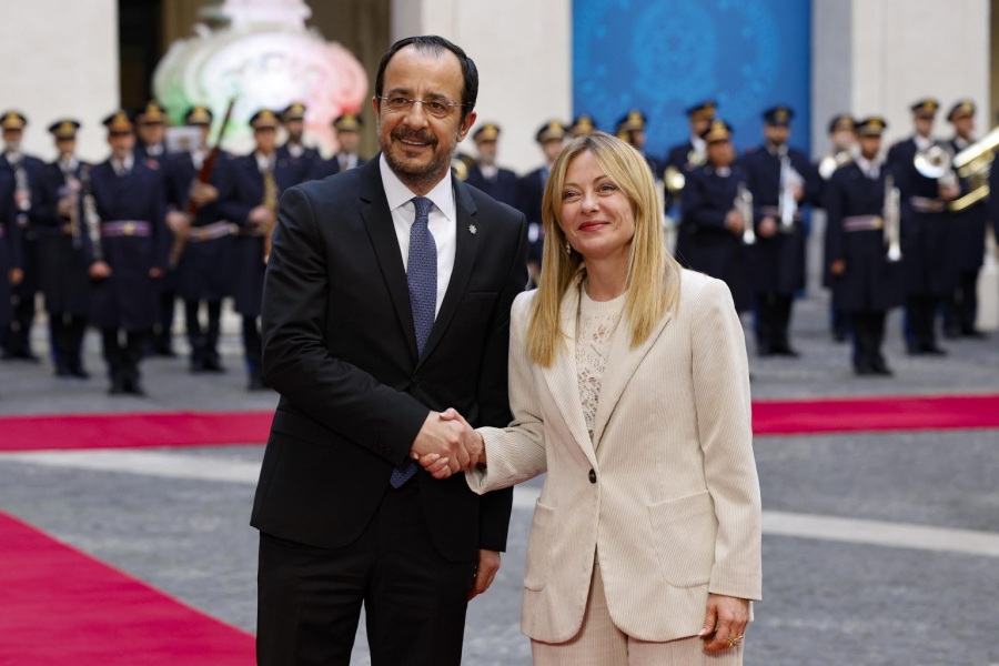 Συνάντηση Χριστοδουλίδη με Meloni – Στο τραπέζι ενέργεια, άμυνα και μεταναστευτικό