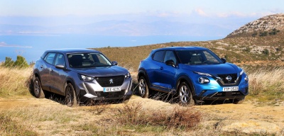 Nissan Juke 1.0 vs Peugeot 2008 1.2: Συγκρίνουμε δύο από τα καλύτερα κόμπακτ SUV της αγοράς!