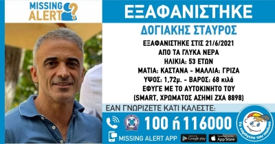 Βρέθηκε νεκρός ο επιχειρηματίας στην Αγία Παρασκευή ο Σταύρος Δογιάκης