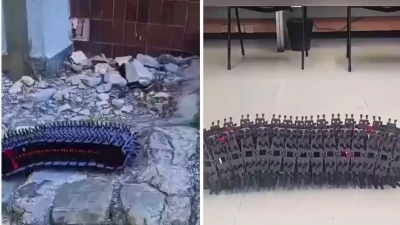 Ιταλία: Ρομπότ «κάμπια» προκαλεί τρόμο – Θα χρησιμοποιείται ως ερπυστική νάρκη