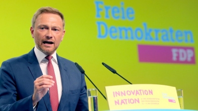 Γερμανία - FDP: Με 93% επανεξελέγη πρόεδρος ο Christian Lindner  - Στροφή στο κέντρο