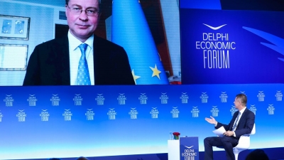 Dombrovskis (Commission): Χαμηλή η έκθεση της ελληνικής οικονομίας στη Ρωσία, πλην της ενέργειας