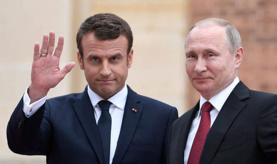 Τηλεφωνική συνομιλία Macron - Putin με θέμα τη Συρία