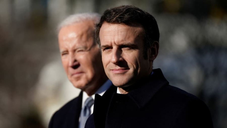 Biden – Macron: Η Ρωσία είναι υπόλογη για θηριωδίες και εγκλήματα πολέμου στην Ουκρανία