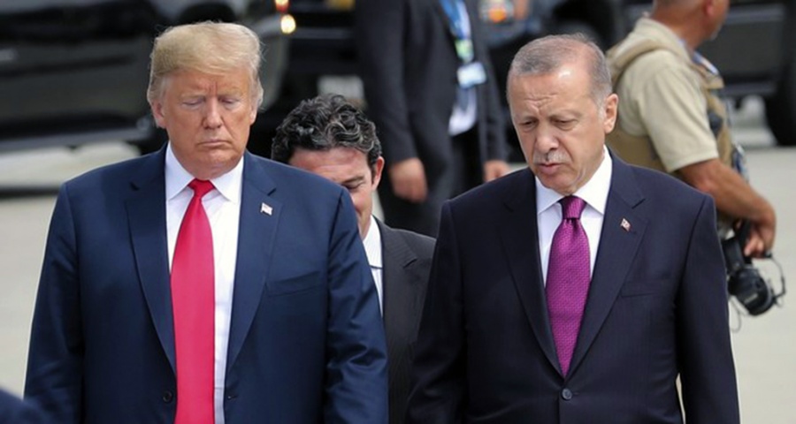 Erdogan: Σχέδιο καταστροφής προτείνει ο Trump για τη Μ. Ανατολή