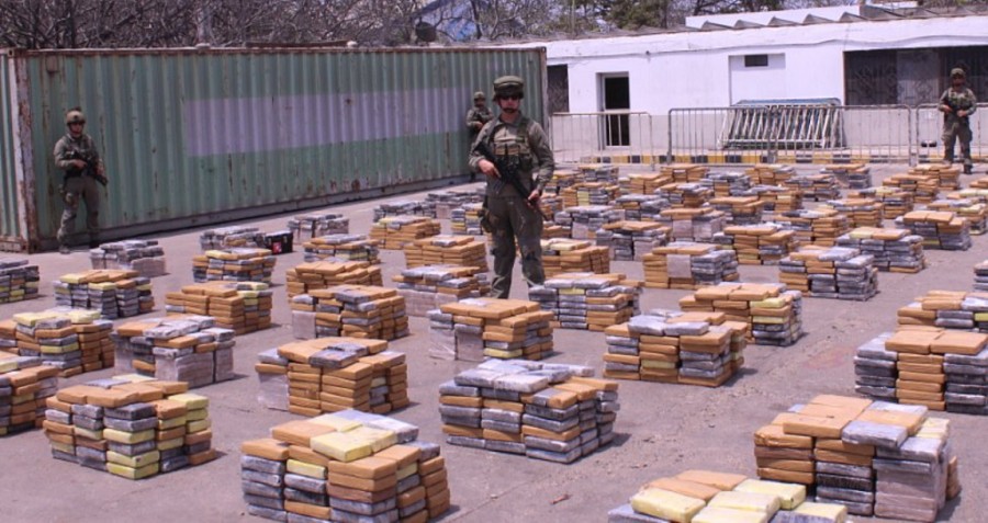 Κολομβία: Ποσότητα κοκαΐνης με εκτιμώμενη αξία 265 εκατ. δολ. κατέσχεσαν οι αρχές