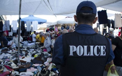 Eπιχείρηση της αστυνομίας για την πάταξη λαθρεμπορίου και παραεμπορίου στο Σχιστό