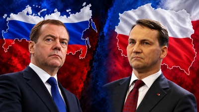 Καταπέλτης Medvedev προς Sikorski - Ξεχνάς αμόρφωτε και ανιστόρητε πόσες φορές η Πολωνία πολέμησε τη Ρωσία και συνετρίβη οικτρά