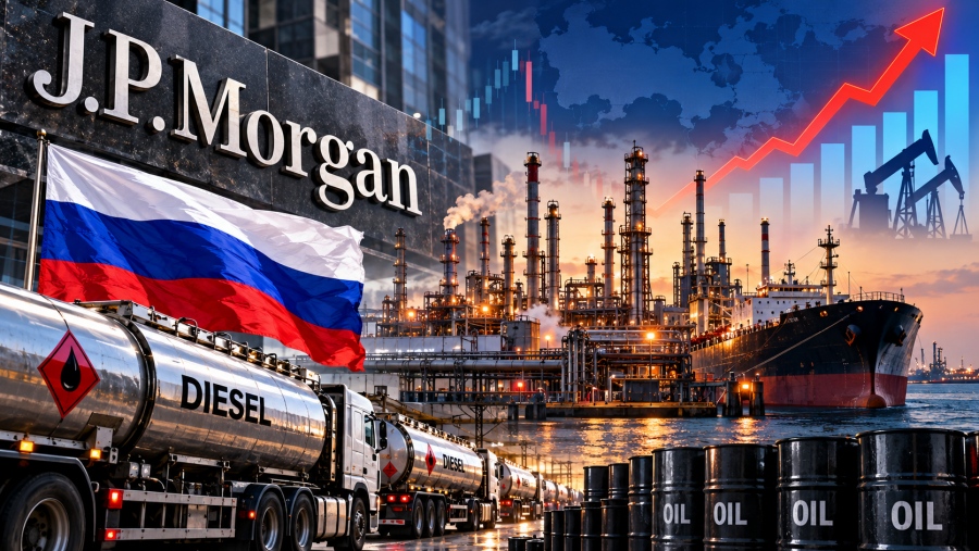Πρωτοφανής παραδοχή JP Morgan… Η Ρωσία απόλυτη κυρίαρχη στην ενέργεια - Ανθεκτικά τα ρωσικά διυλιστήρια