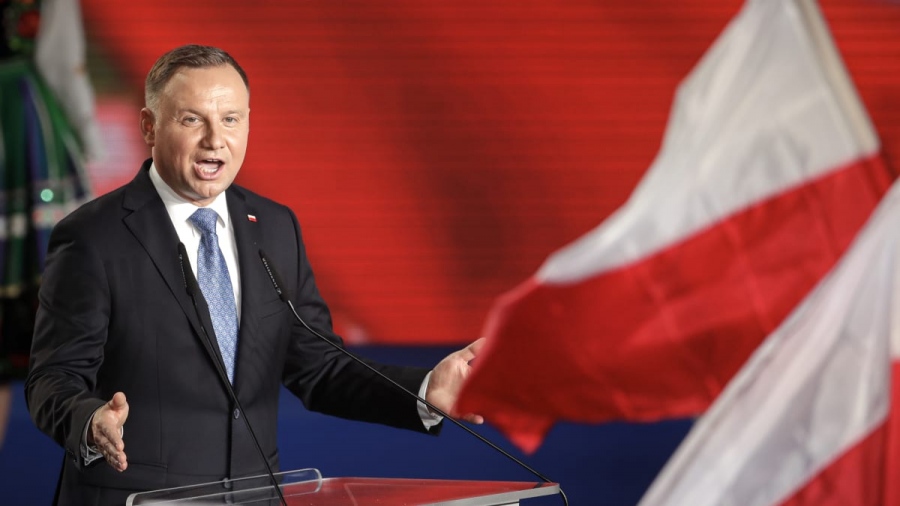 Duda (πρόεδρος Πολωνίας): Δεν θα επιτεθεί στην Πολωνία η Ρωσία - Στείλαμε παλιά όπλα στην Ουκρανία