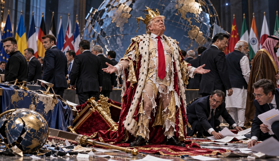«Ο βασιλιάς είναι γυμνός» - O Trump χάνει τον έλεγχο της διεθνούς σκηνής