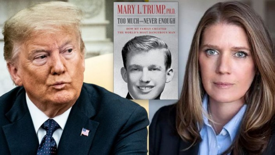 «Πονοκέφαλος» για τον Trump το βιβλίο της ανιψιάς του - Η ψυχική διαταραχή και η διάψευση του Λευκού Οίκου