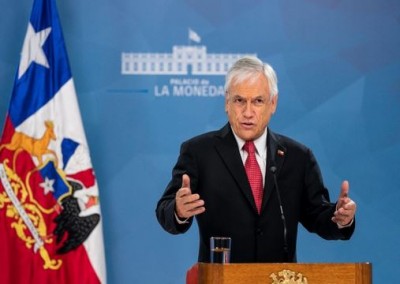 Χιλή: Πρόστιμο 3.500 δολαρίων στον πρόεδρο Pinera για μια selfie χωρίς μάσκα