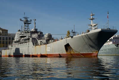 Η Ουκρανία έπληξε με πύραυλο το ρωσικό πλοίο Konstantin Olshansky